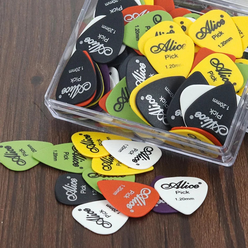 Guitar Picks 20/50 Pack – Mixed Thickness Electric & Acoustic Guitar Picks Axl