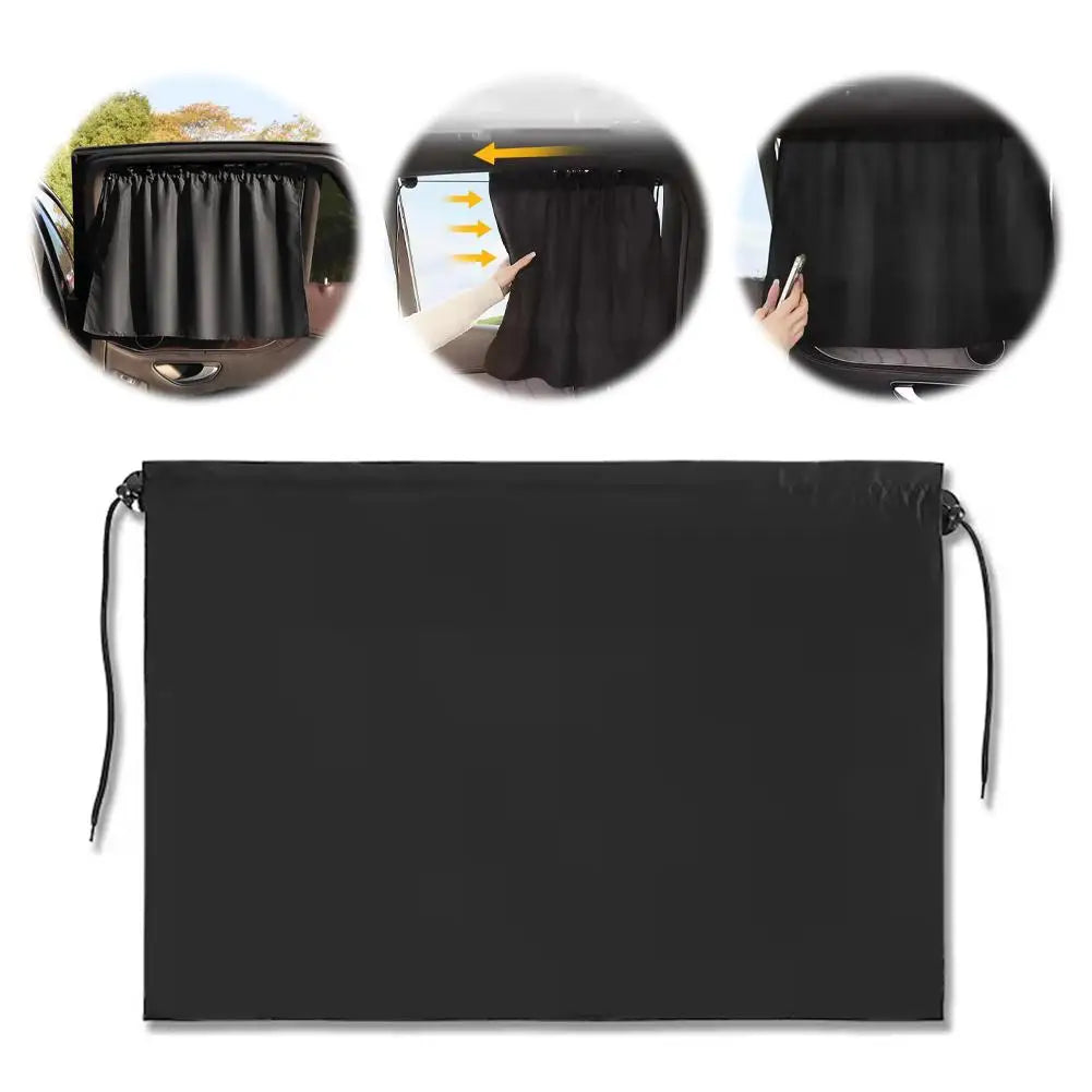 Car Side Window Sunshade Curtains – Anti-UV Heat Insulation Car Window Sunshade Axl