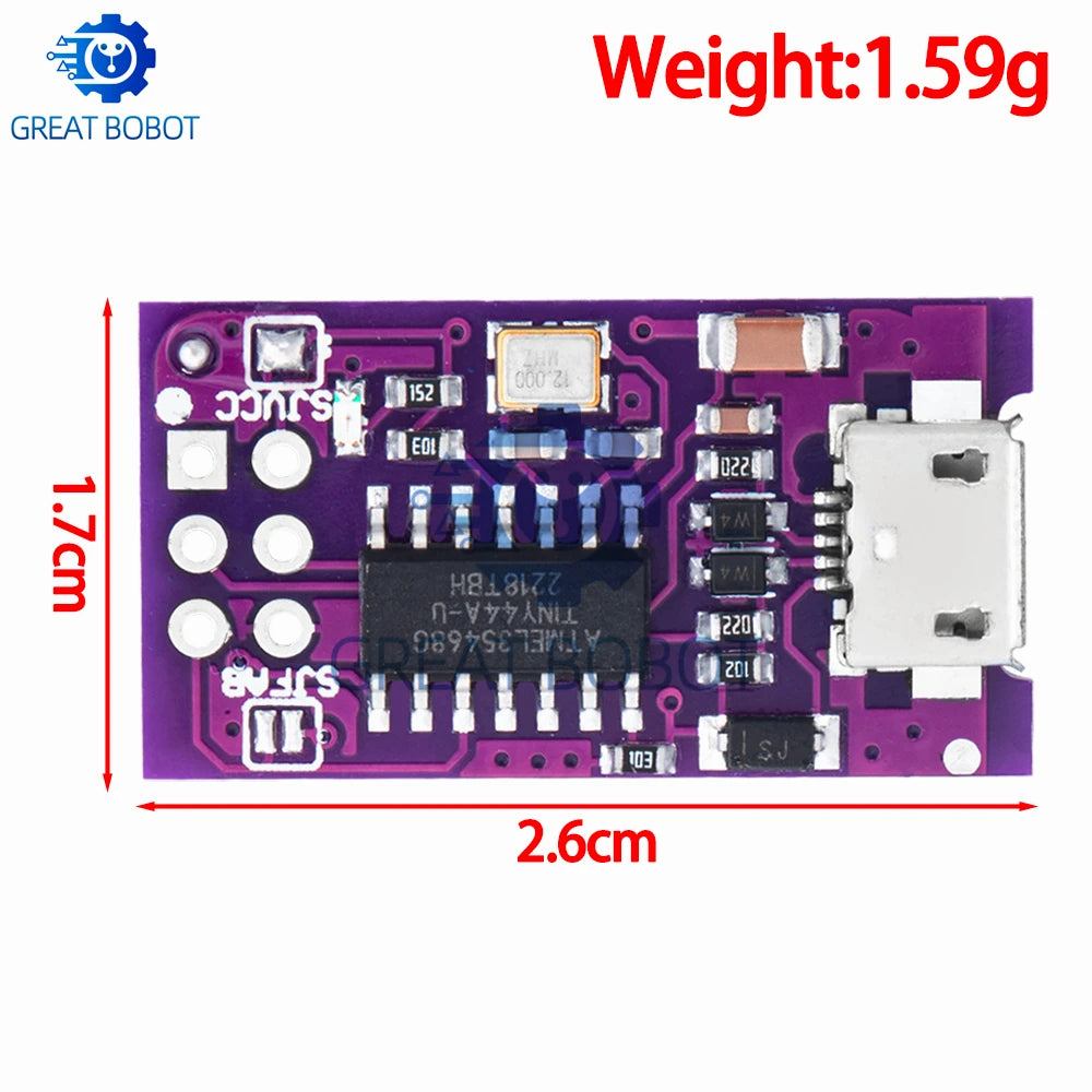 USBTinyISP AVR ISP Programmer – ATtiny44/45/85 Bootloader AVR ISP Programmer Axl