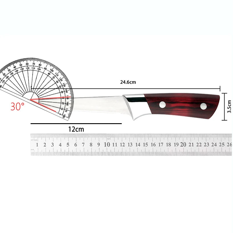 Professional Boning & Meat Slicing Knife Set – 1/2/3 Pc Kitchen Knife Set Axl