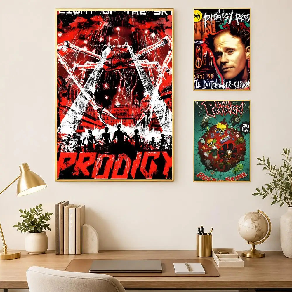 The Prodigy HD PVC Wall Poster – Self-Stick Home Decor Wall Art Poster Axl