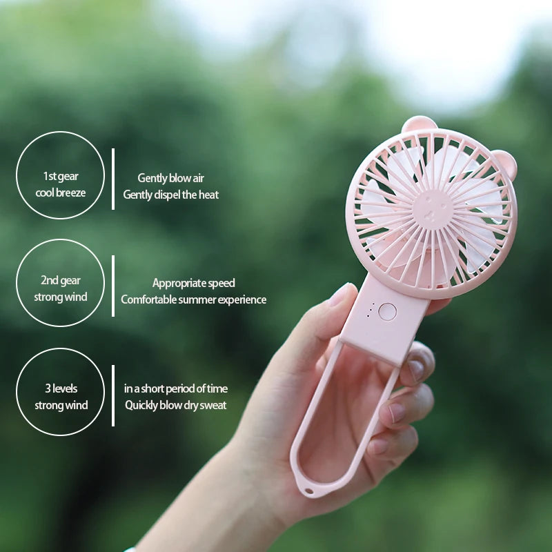 180° Folding Portable Fan – Neck, Table & Handheld Use Portable Neck Fan Axl