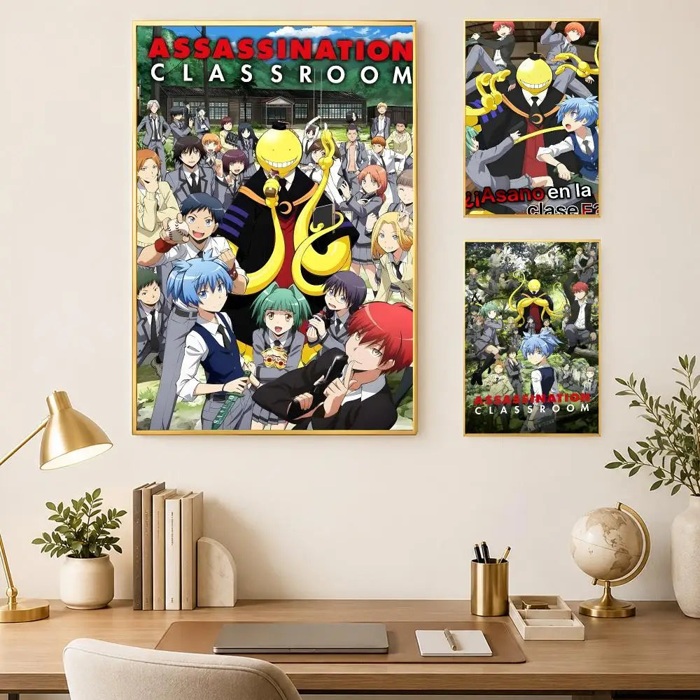 Assassination Classroom Anime Wall Poster – Self-Stick HD Print Anime Wall Poster Axl