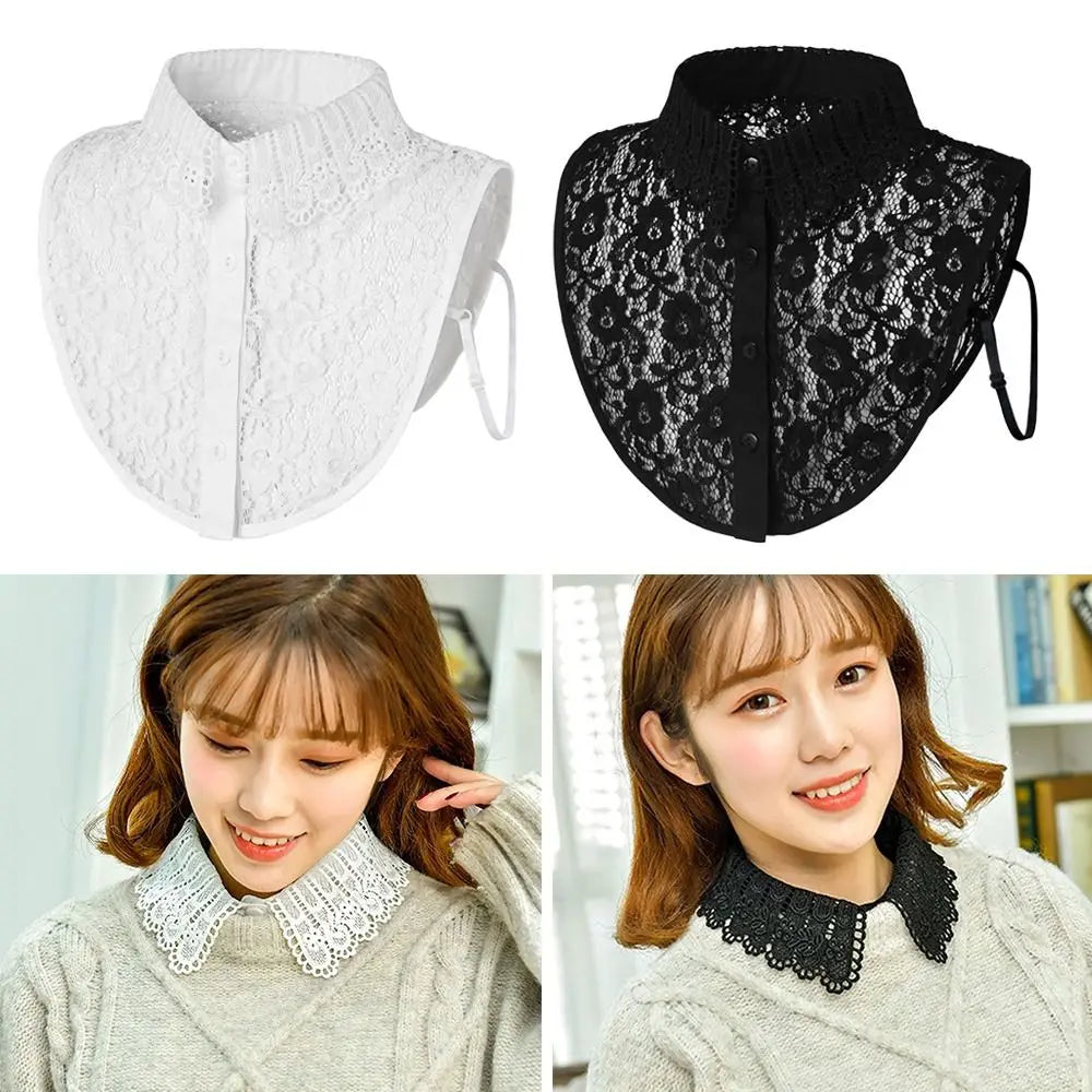 Detachable Lace False Collar – Women's Doll Collar Accessory Detachable Lace Collar Axl