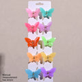 20 Pc Mini Butterfly Hair Clips – Macaron Colors for Girls & Women Butterfly Hair Clips Axl Jelly-series-2set