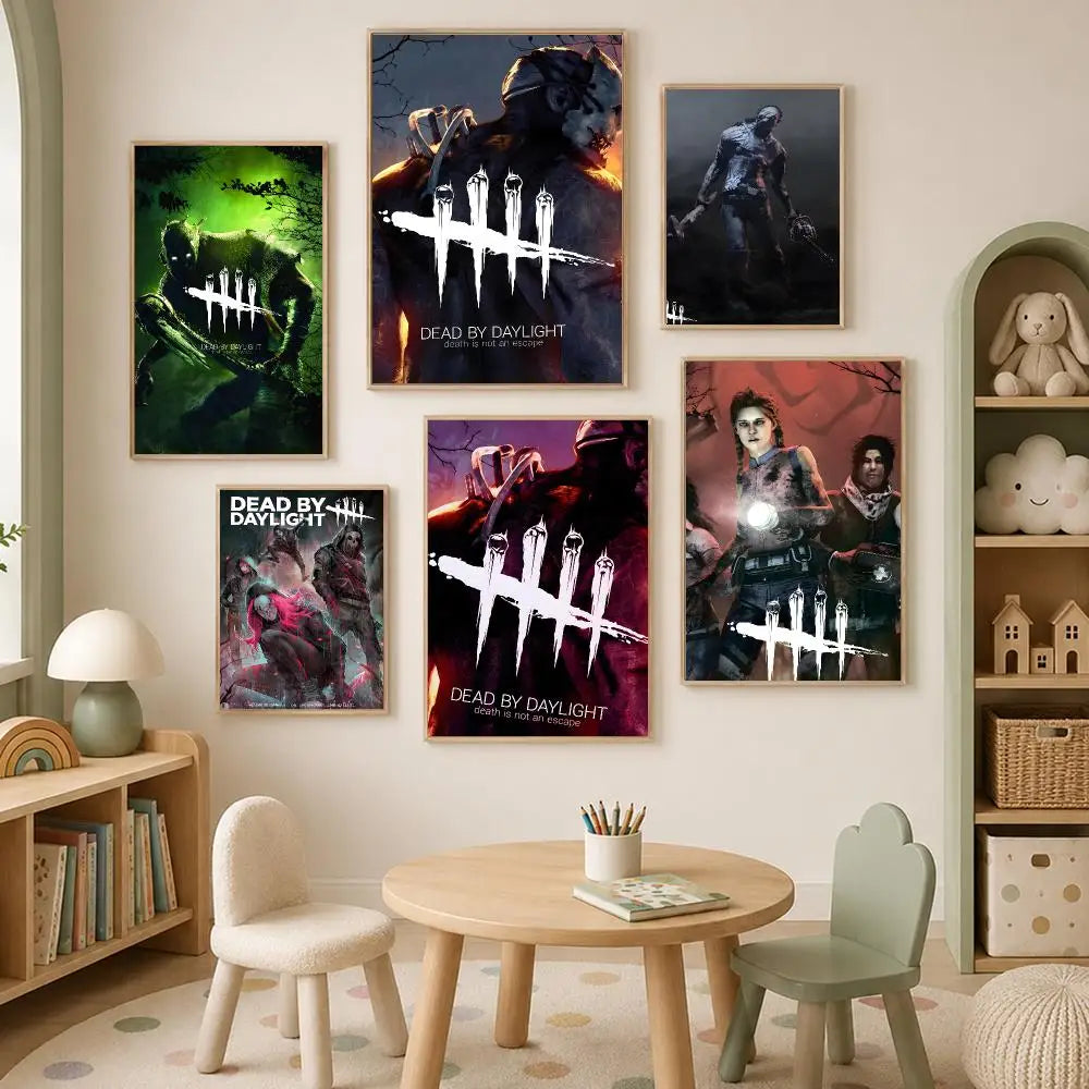 Dead by Daylight Wall Poster – Self-Stick HD Waterproof Decor Gaming Wall Poster Axl