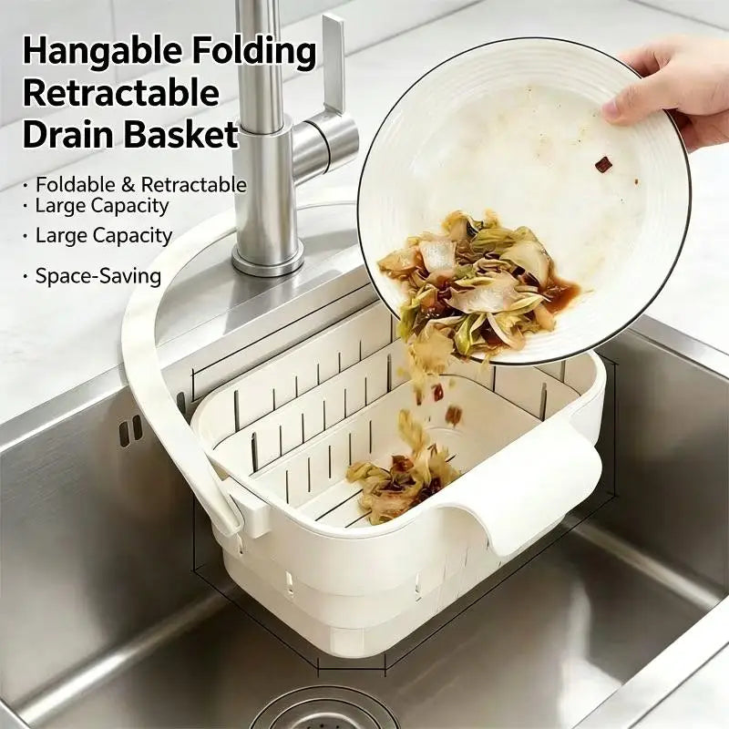 Hanging Kitchen Sink Colander with Removable Filter Kitchen Sink Colander Axl