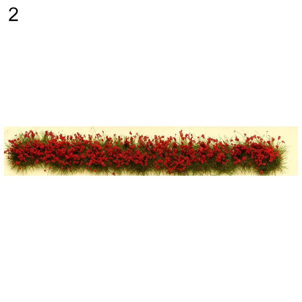 Miniature Grass Tufts & Flower Clusters – Wargame Terrain Decor Miniature Scenery Tufts Axl 2