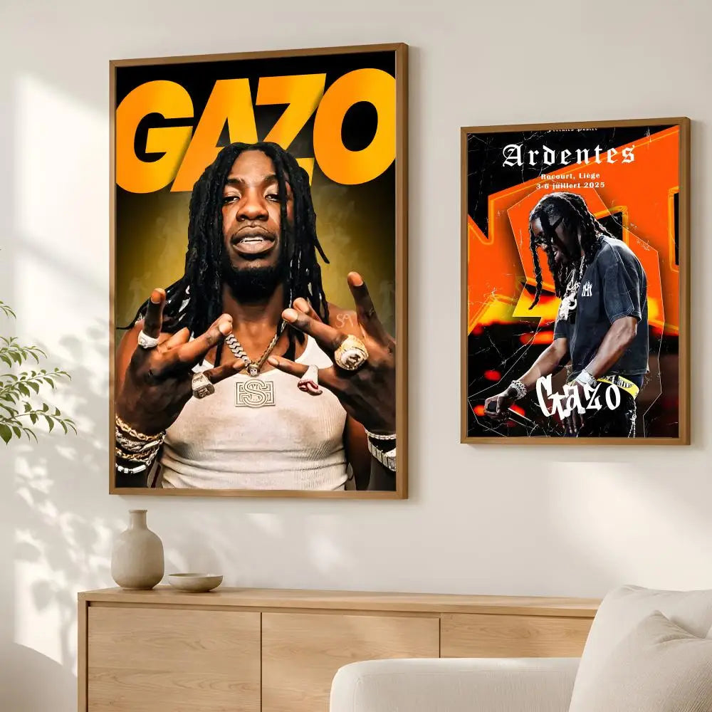 G-Gazo Singer HD PVC Self-Stick Wall Art Poster | Waterproof Wall Art Poster Axl