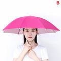 Folding Umbrella Hat – Hands-Free Outdoor Cap for Fishing Outdoor Umbrella Hat Axl B