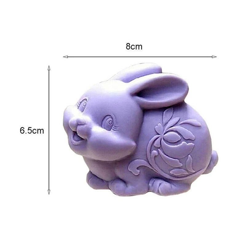 Easter Bunny Silicone Mold – Resin, Soap, Candle & Fondant Silicone Baking Mold Axl