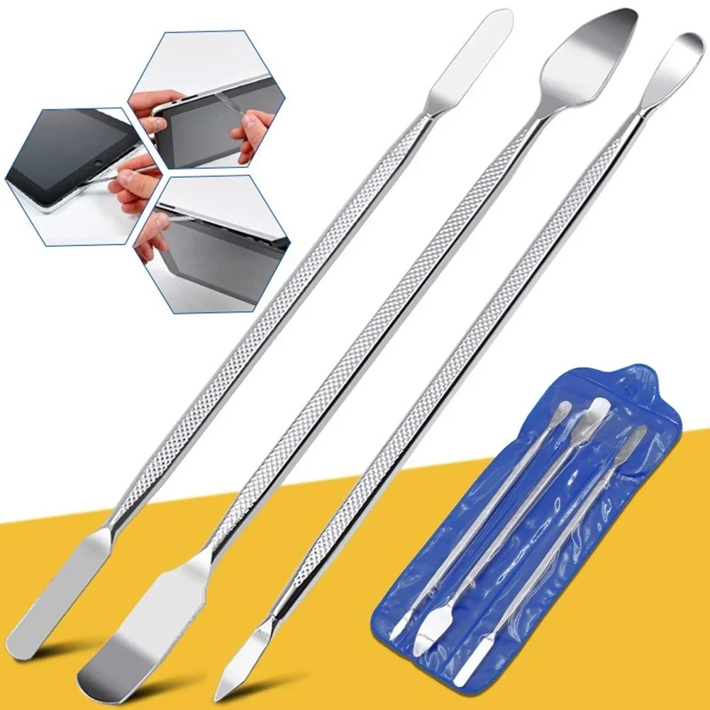 3-Piece Metal Spudger Pry Tool Kit – Phone & Tablet Repair Phone Repair Tool Kit Axl Default Title