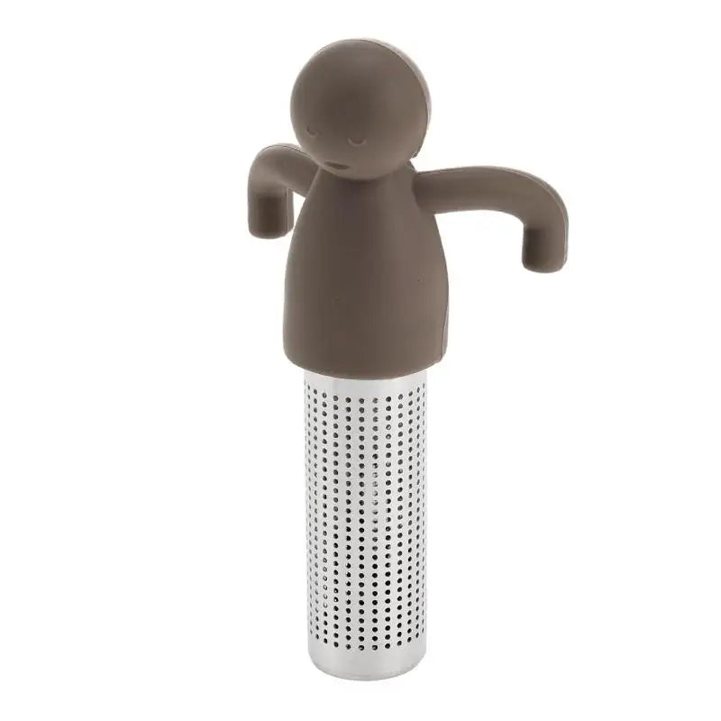 Human-Shaped Stainless Steel Tea Infuser | Reusable Loose Leaf Tea Infuser Axl Coffee one size
