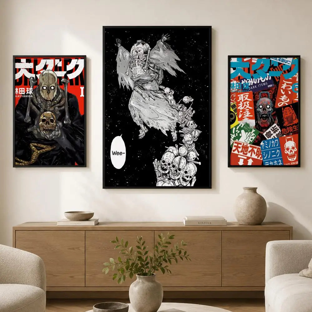 Dai Dark Anime Poster – Self-Adhesive Waterproof Wall Art Anime Wall Poster Axl