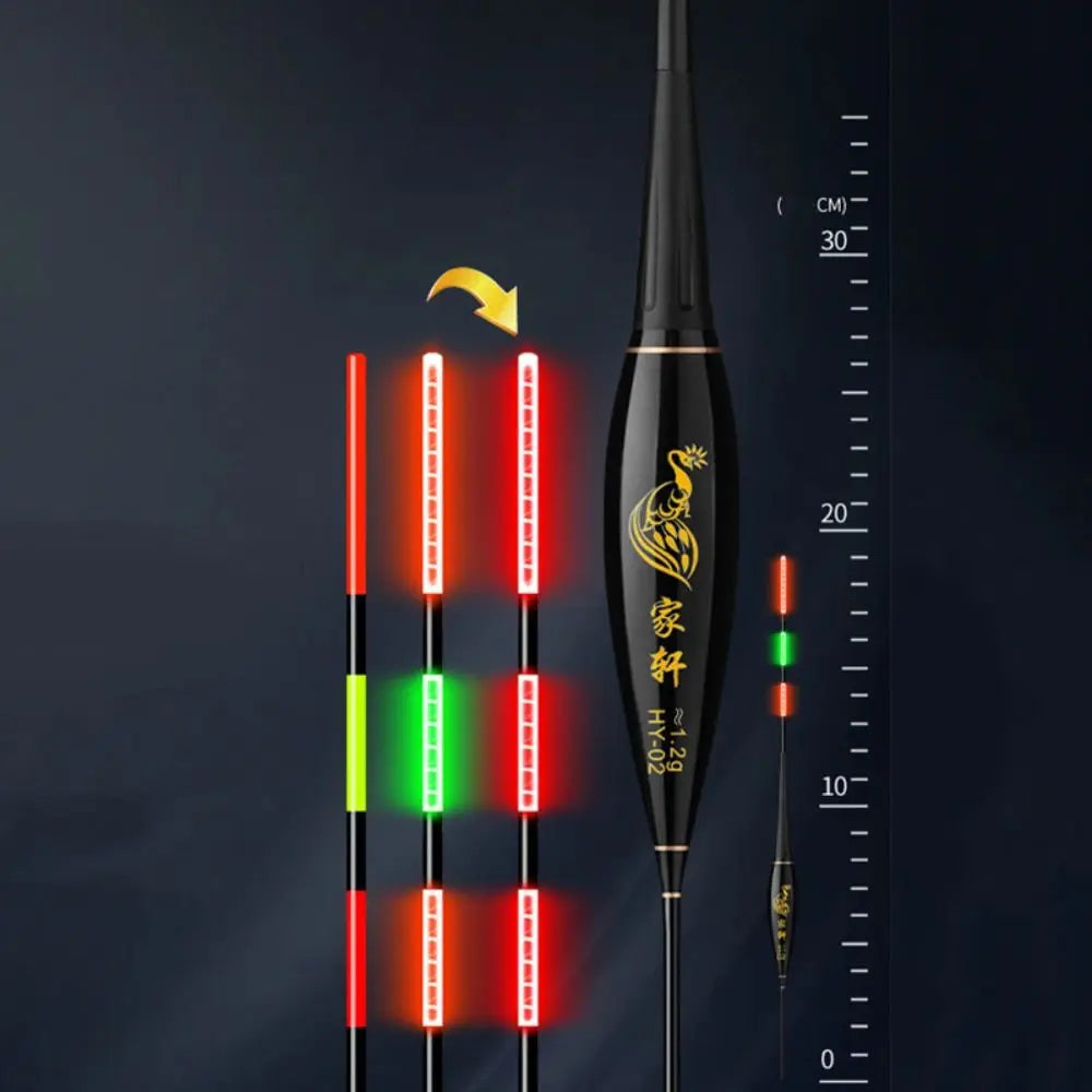 Smart LED Fishing Float – Gravity Sensor Night Fishing Buoy LED Fishing Float Axl 19cm-eat lead 1.2g