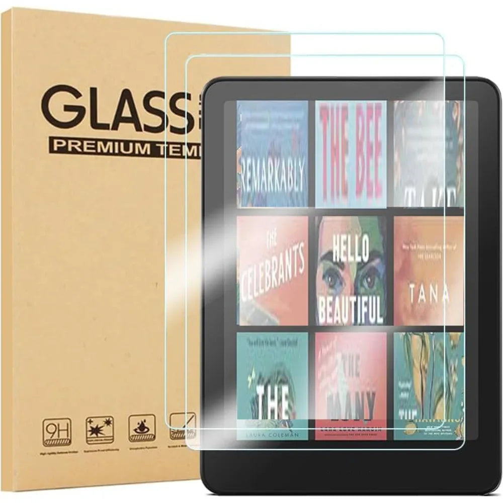Tempered Glass Screen Protector – Kindle Paperwhite 12th Gen 2024 Screen Protector Axl Colorsoft 7inch-2PCS