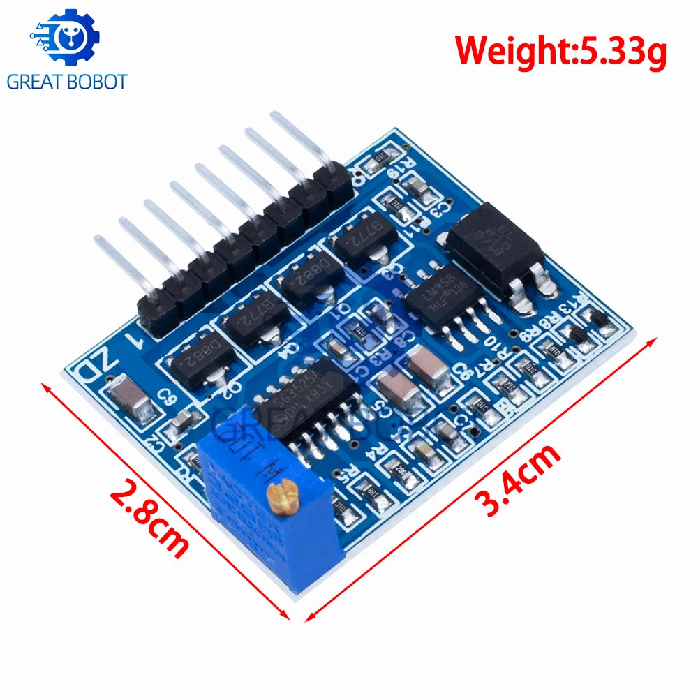 SG3525 LM358 Inverter Driver Board 12V–24V Adjustable 1A Module Inverter Driver Board Axl