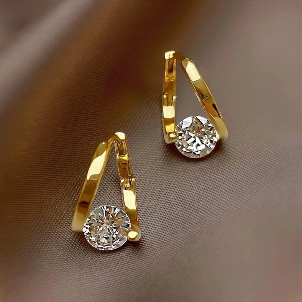 Germanium Magnetic Hoop Earrings – Silver & Gold Gift Jewelry Hoop Earrings Axl