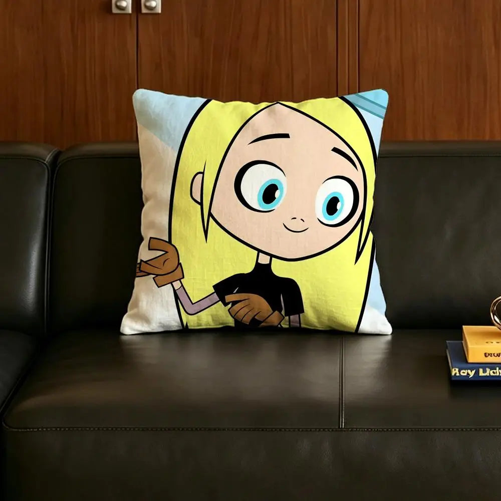 Teen Titans Go Linen Cushion Cover | Sofa & Bedroom Décor Decorative Cushion Cover Axl