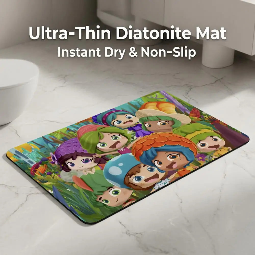 Diatomite Bath Mat – Quick Dry, Anti-Slip & Absorbent Diatomite Bath Mat Axl