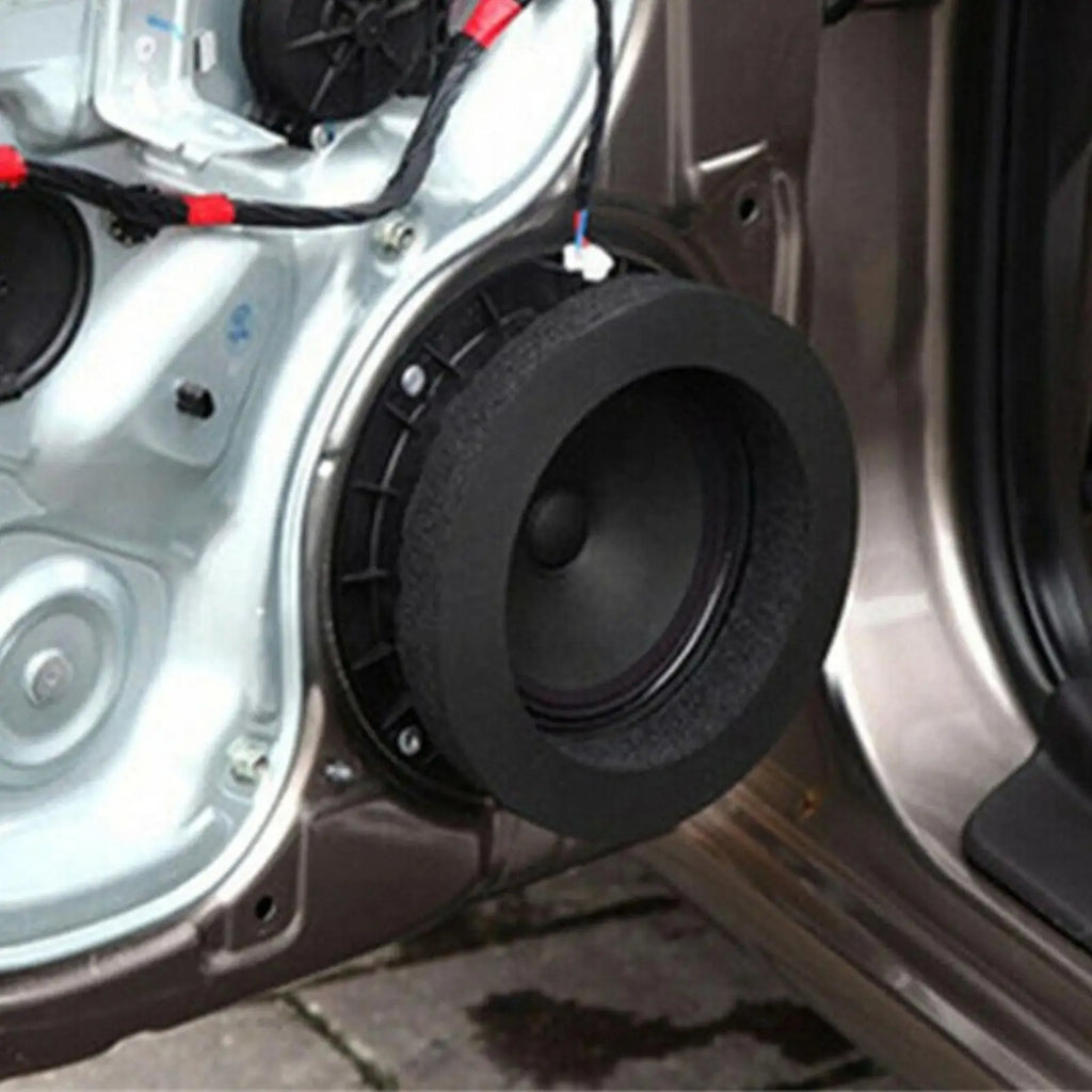 Car Speaker Foam Baffles – Self-Adhesive Soundproof Ring Car Speaker Baffle Axl