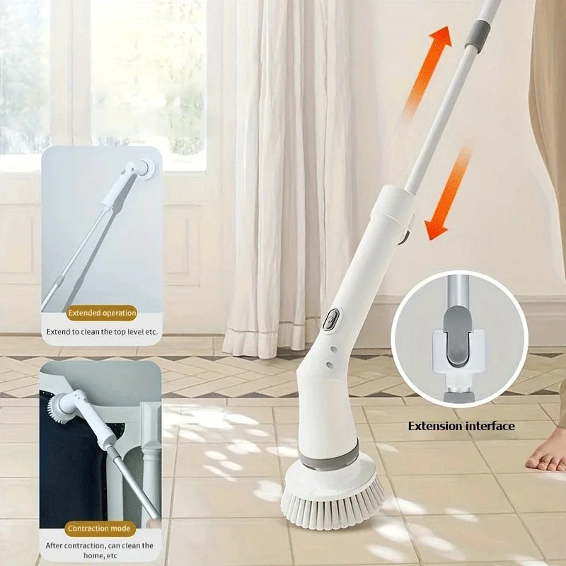 BALASHOV Electric Spin Scrubber – Cordless Cleaning Brush Kit Electric Spin Scrubber Axl