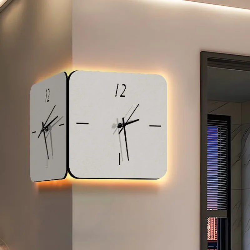 Modern Silent Wall Clock – Minimalist Square Resin 30cm Decor Wall Clock Axl B 30x30x2CM