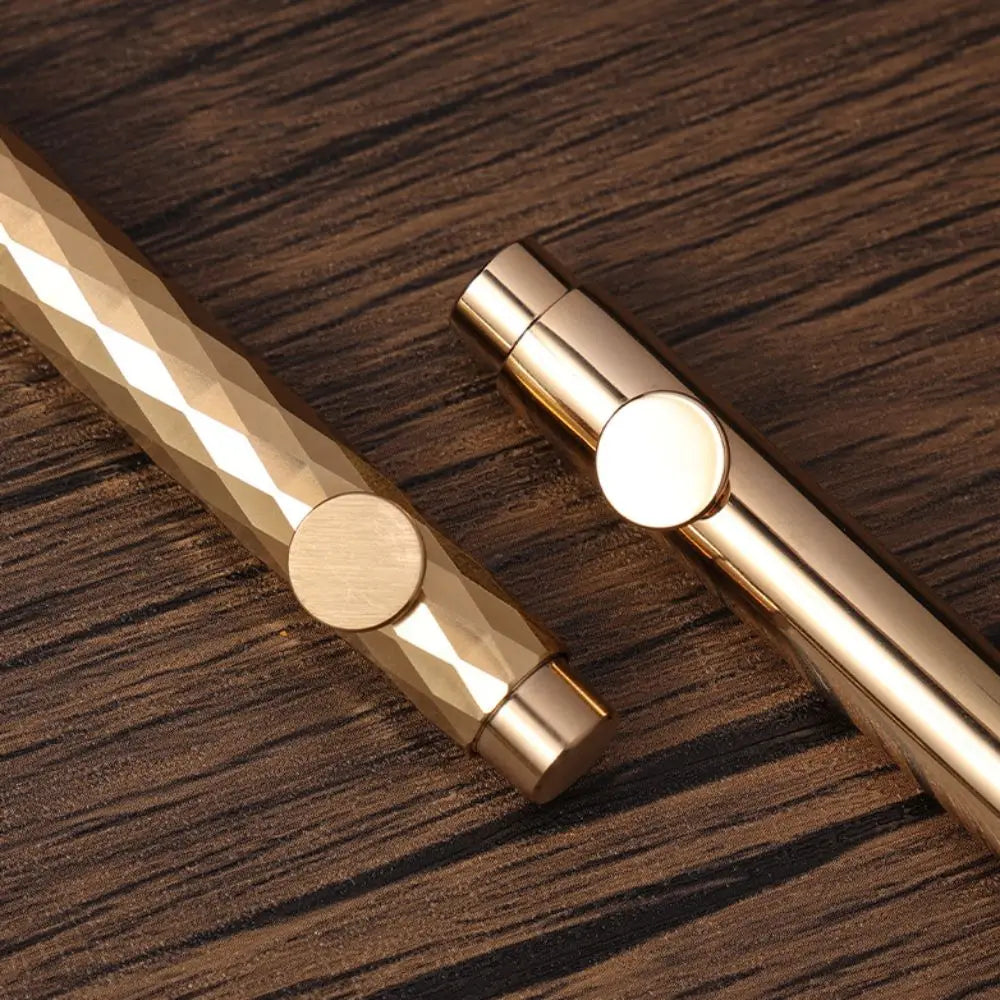 Retro Brass Fountain Pen – Mini Pocket Scalable Writing Pen Fountain Pen Axl