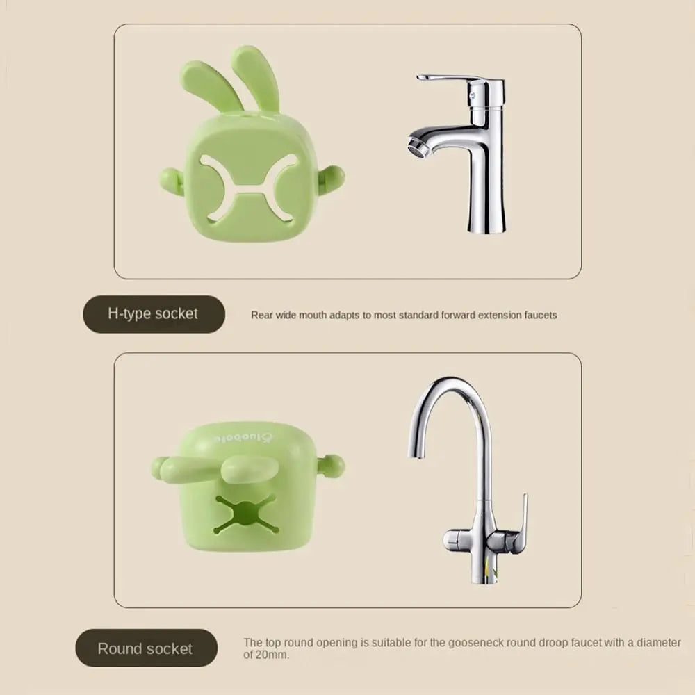 Rabbit Faucet Extender for Kids – Cartoon Tap Guide for Baby Faucet Extender Axl