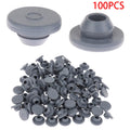 100 Self-Sealing Butyl Rubber Injection Ports for 13mm Jars Rubber Injection Ports Axl 100PCS
