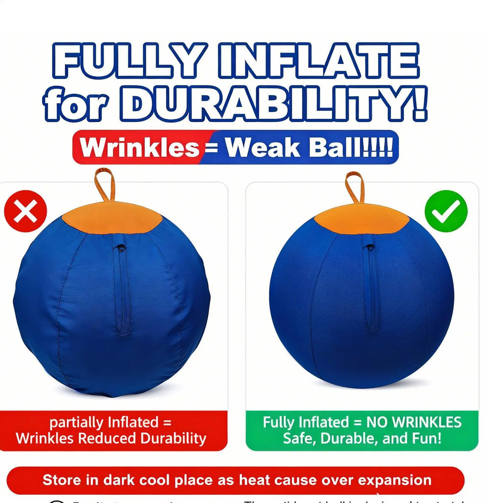 45cm Inflatable Herding Ball for Dogs | Large Breed Training Toy Dog Herding Ball Axl