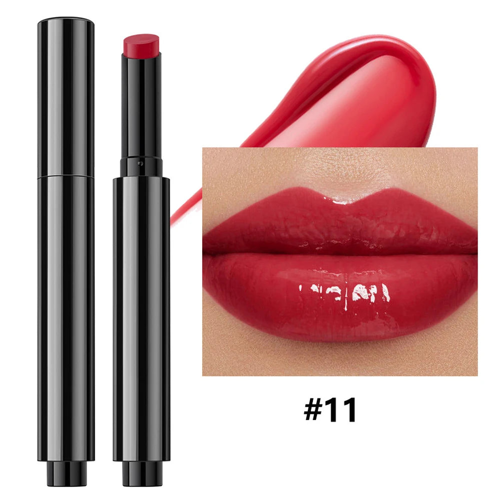 Vegan Mirror Gloss Lipstick – Moisturizing Long-Lasting Multi-Color Mirror Gloss Lipstick Axl 11 1pcs NO LOGO