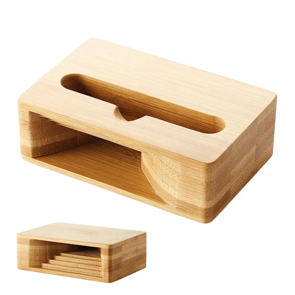 Wooden Phone Holder Passive Speaker Amplifier Dock Stand Phone Amplifier Stand Axl