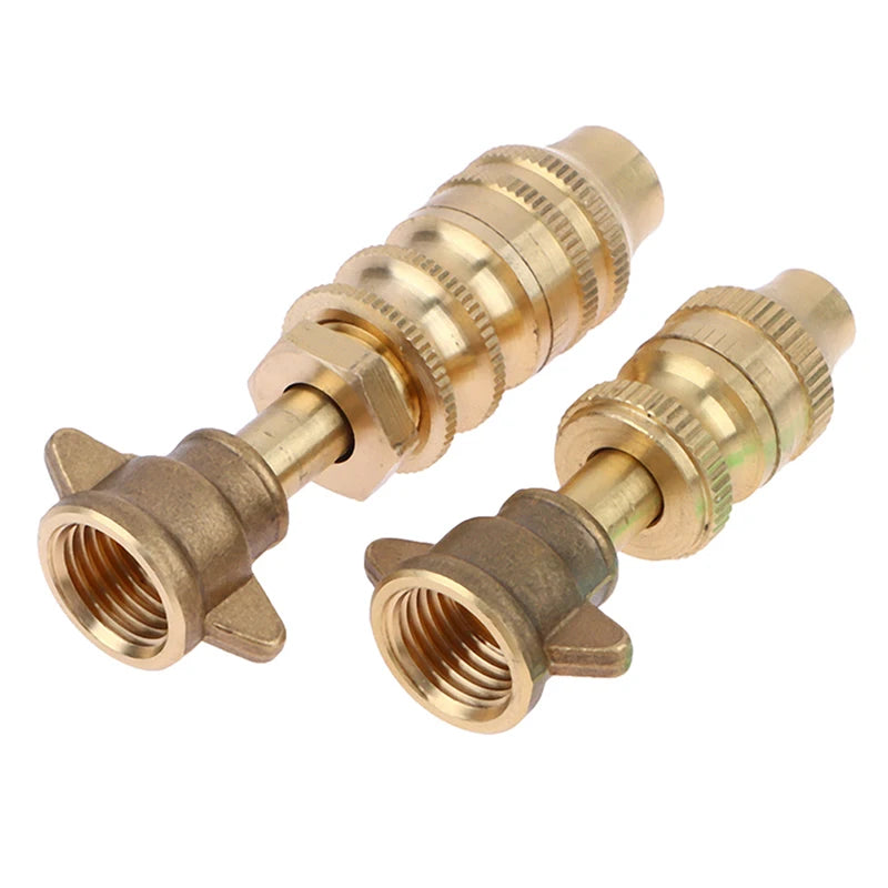 Brass Adjustable Garden Spray Nozzle – Jet & Mist Sprayer Garden Spray Nozzle Axl