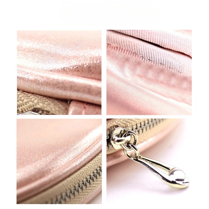 Mini Shiny Lipstick Case & Makeup Pouch with Keychain Lipstick Makeup Pouch Axl