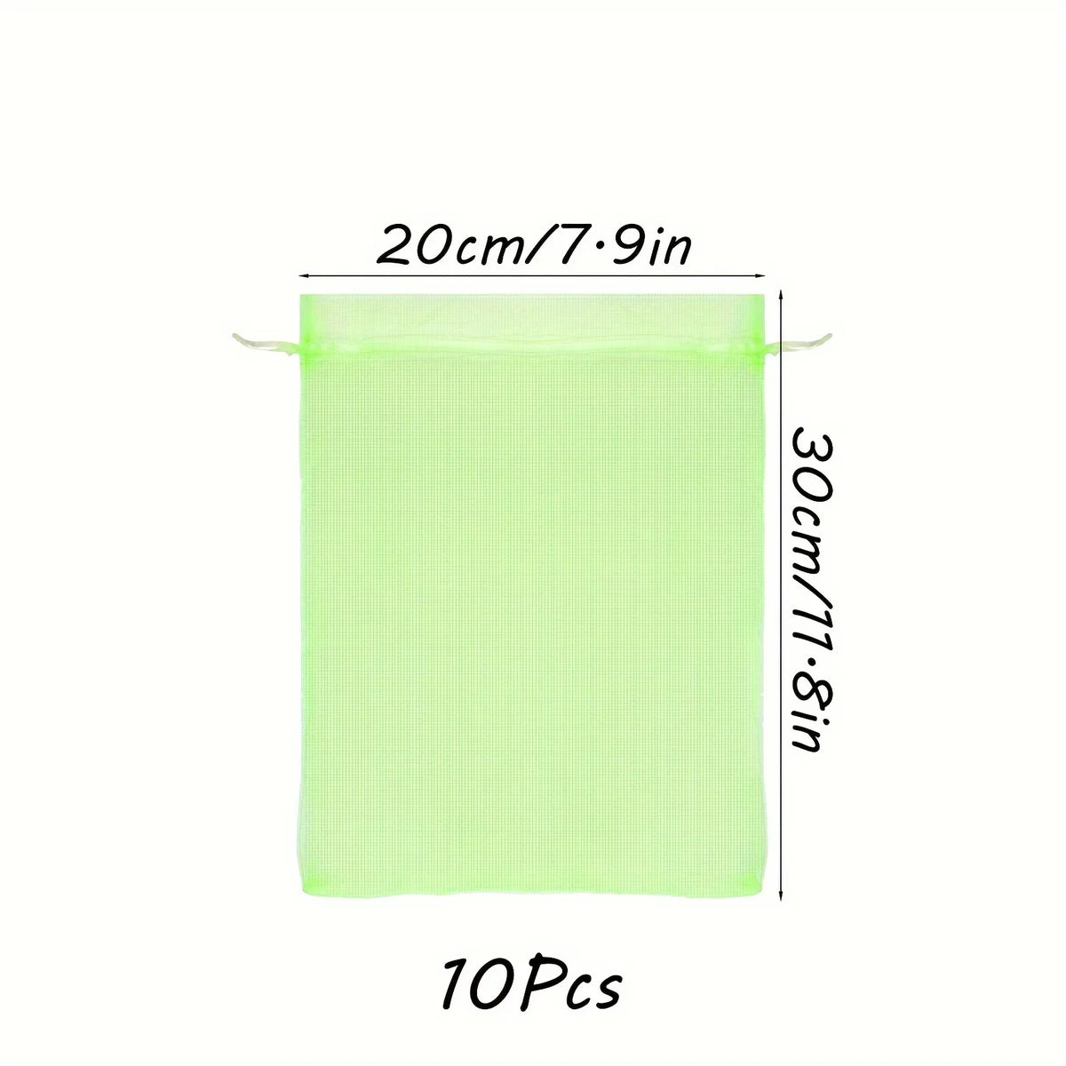 10-Pack Fruit Protection Netting Bags | Garden Mesh Barrier Garden Netting Bags Axl