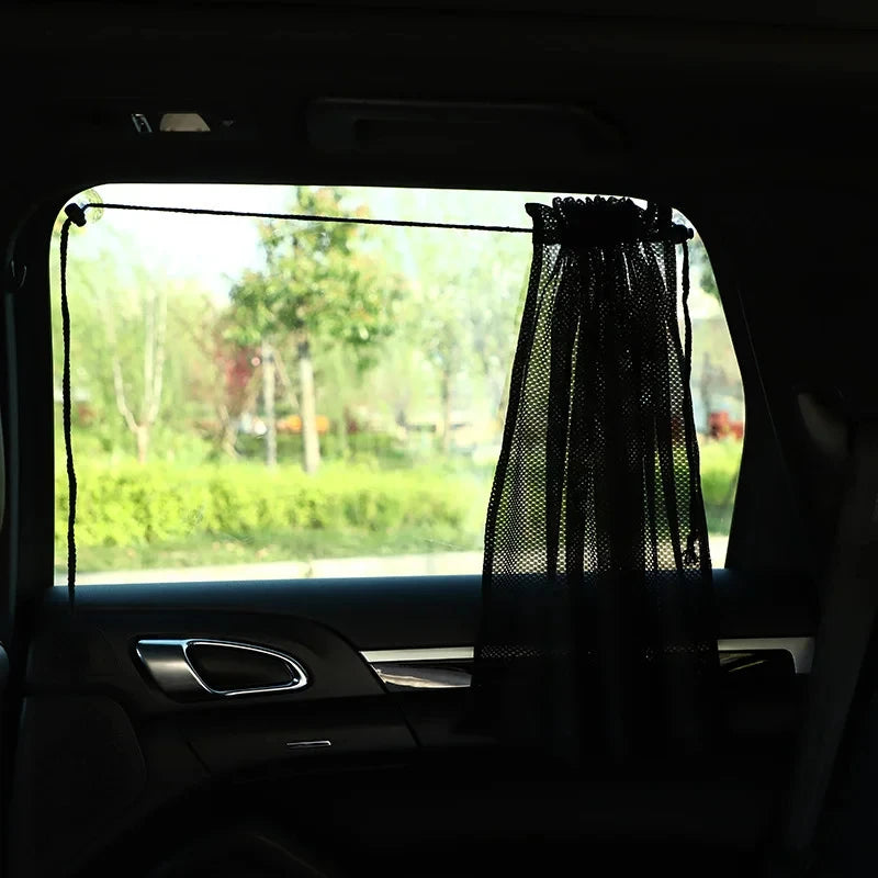 Cute Cartoon Car Sunshade Curtain – UV Window Protection Car Window Sunshade Axl