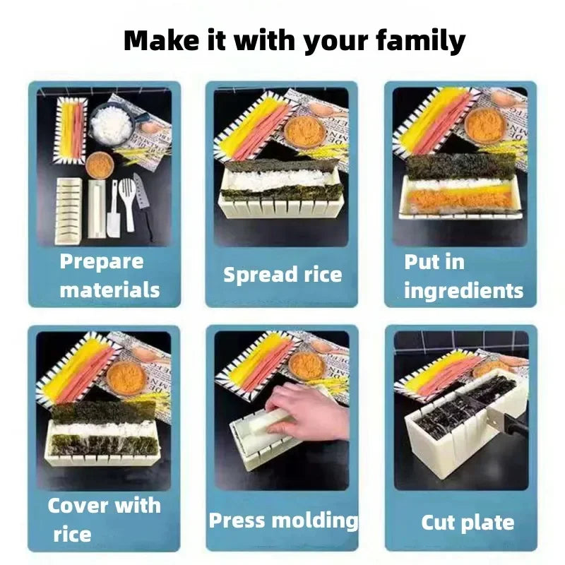 Sushi Mold Tool – Rice Ball & Nori Roll Maker Sushi Mold Tool Axl