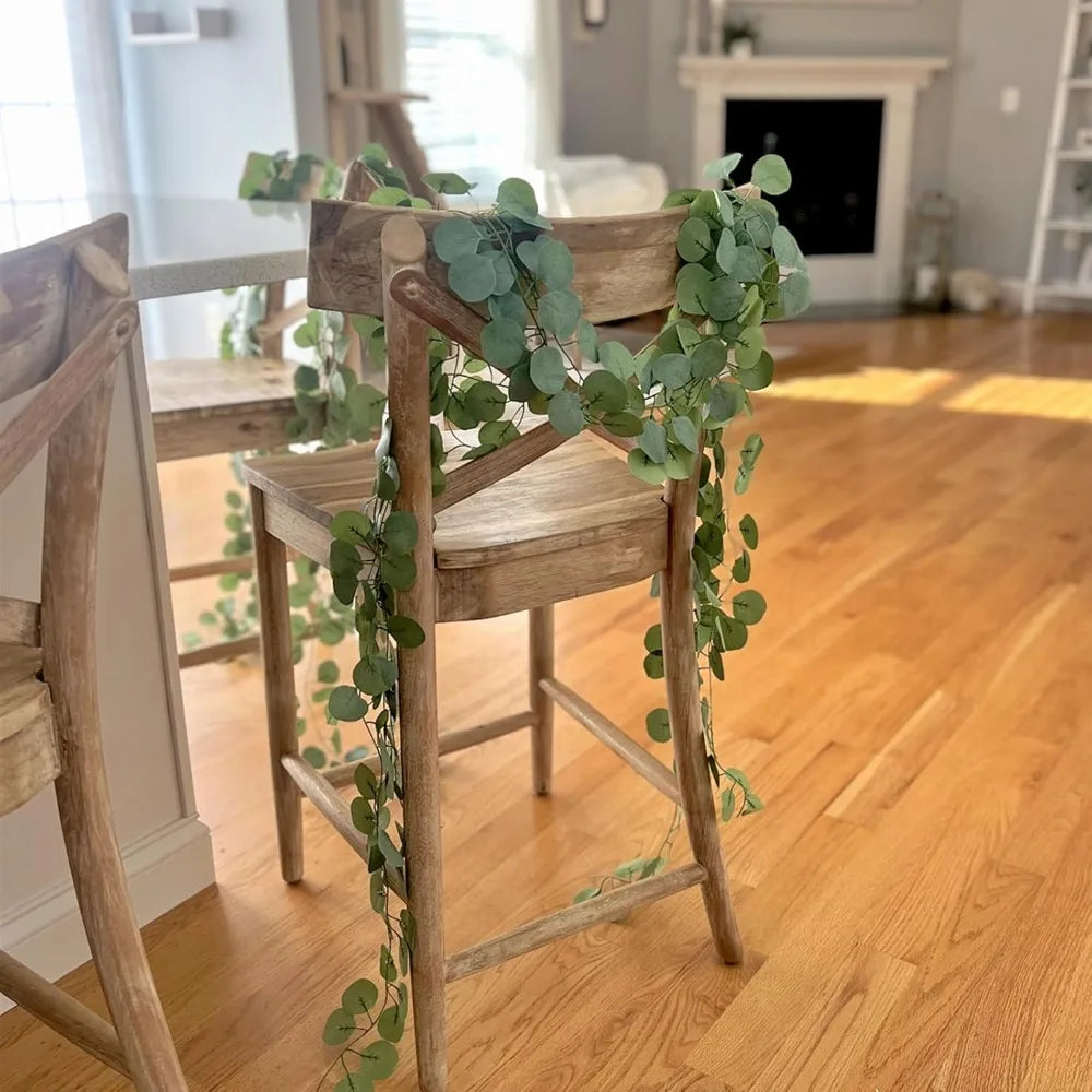 Artificial Eucalyptus Garland 5/10 Pack – Wedding & Home Decor Artificial Garland Axl