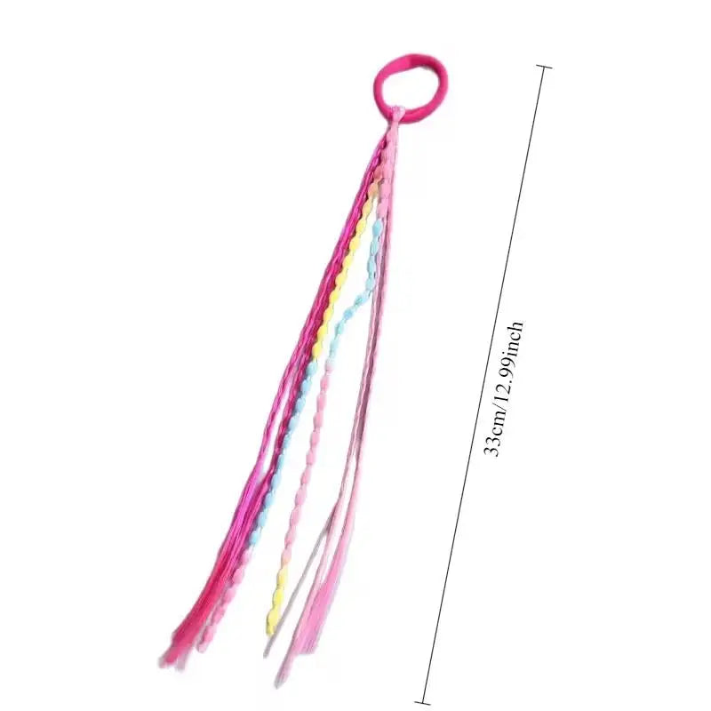 3-Pack Multi-Color Hair Braid Bands – Ponytail & Boxing Braids Hair Braid Bands Axl