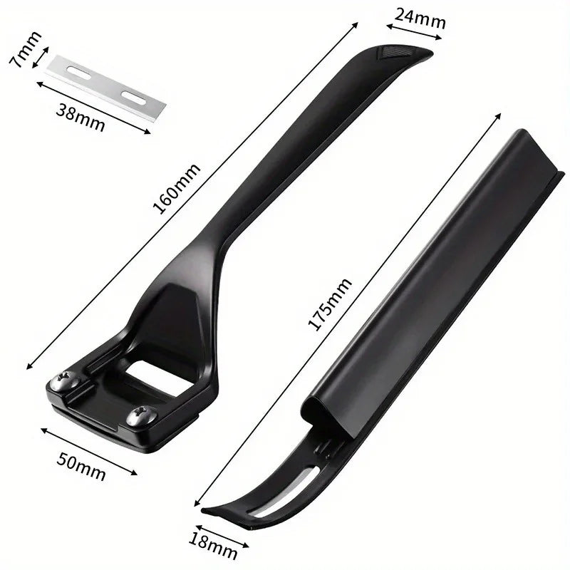 Leather Safety Beveler Kit – DIY Carving & Skiving Tool Leather Craft Tool Axl black