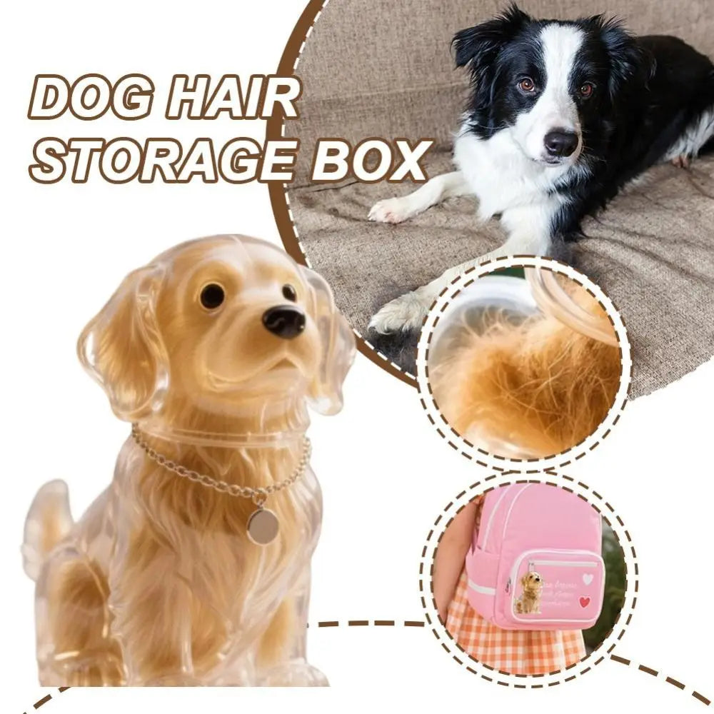 Dog Fur Keepsake Capsule Keychain – Pet Hair Storage Pendant Pet Keepsake Keychain Axl