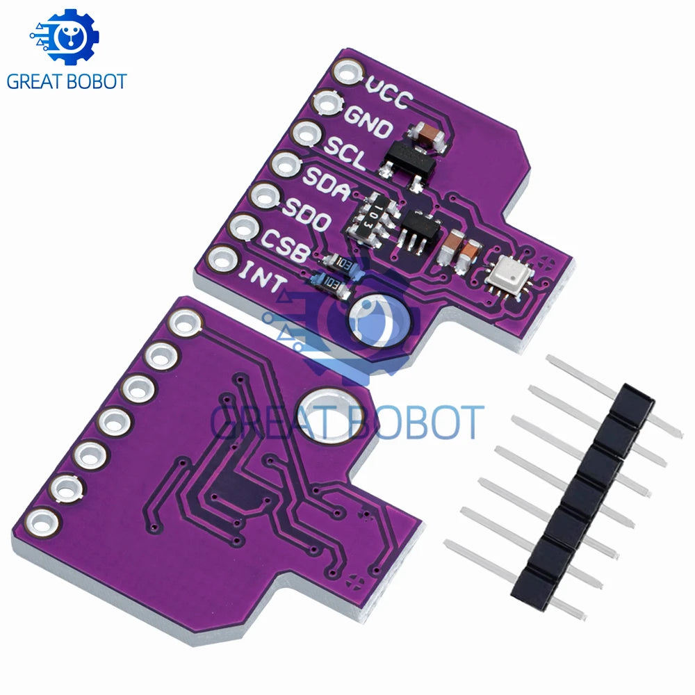 BMP388L Barometric Pressure & Temperature Sensor – I2C Module Pressure Sensor Module Axl