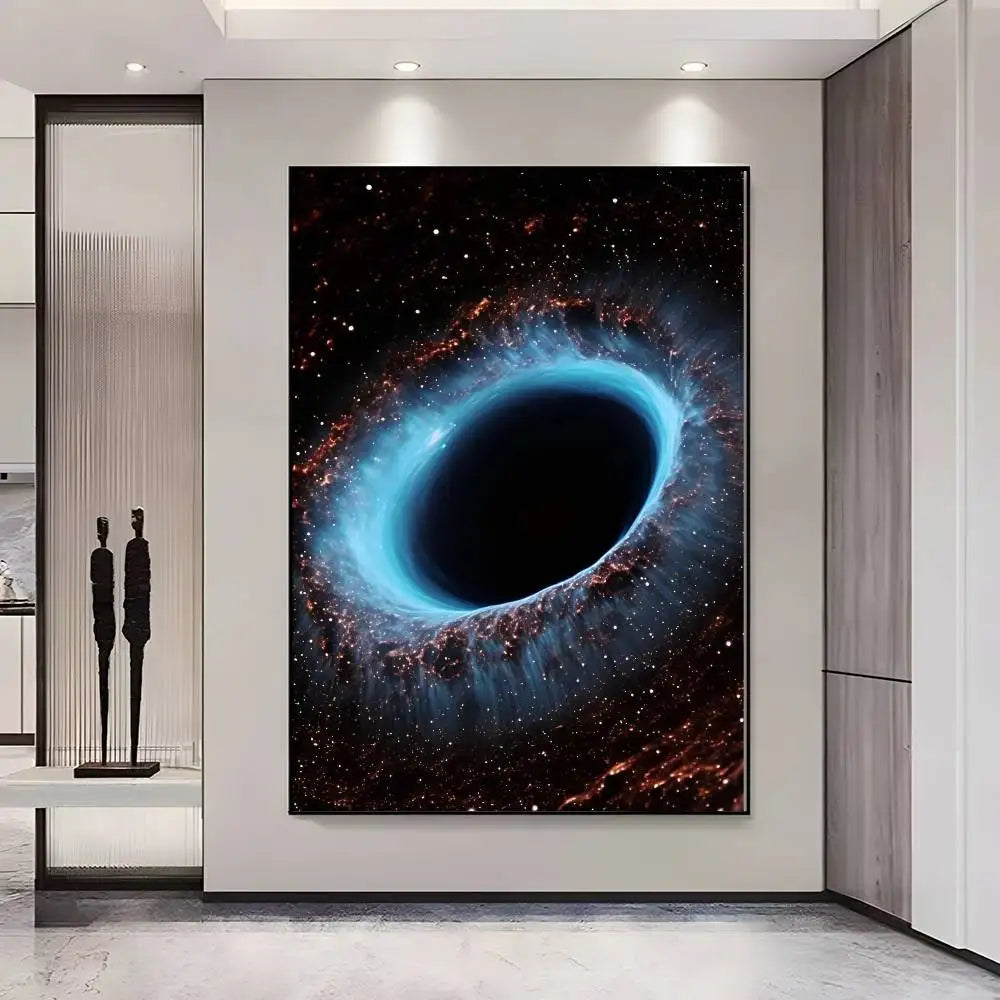Universe Space HD Wall Poster – Self-Adhesive & Waterproof Wall Art Poster Axl z9 50X70cmNoframe