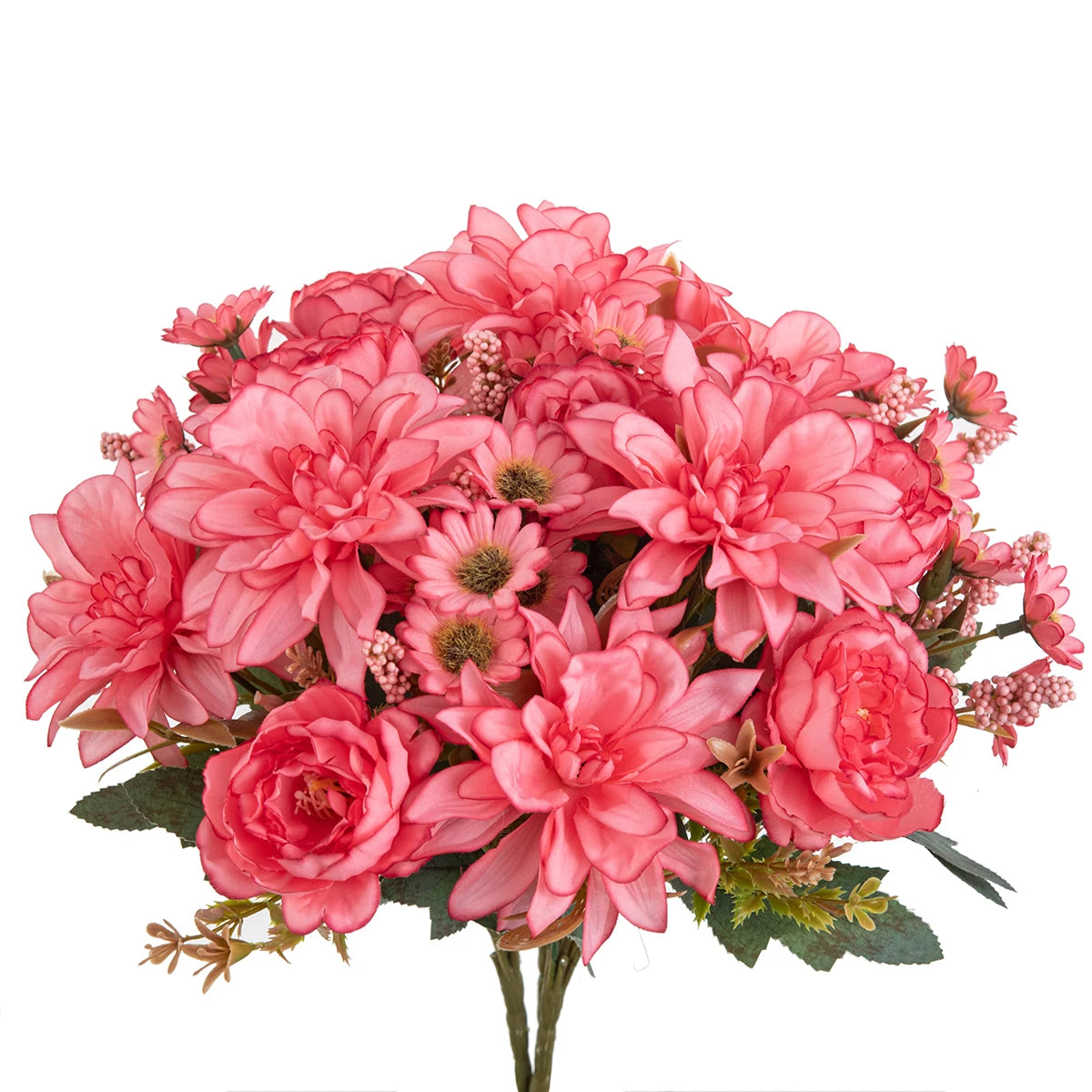 Silk Dahlia Rose Artificial Flowers – Wedding & Home Decor Artificial Silk Flowers Axl color 6 1 piece