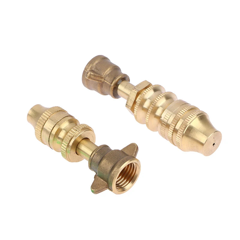Brass Adjustable Garden Spray Nozzle – Jet & Mist Sprayer Garden Spray Nozzle Axl