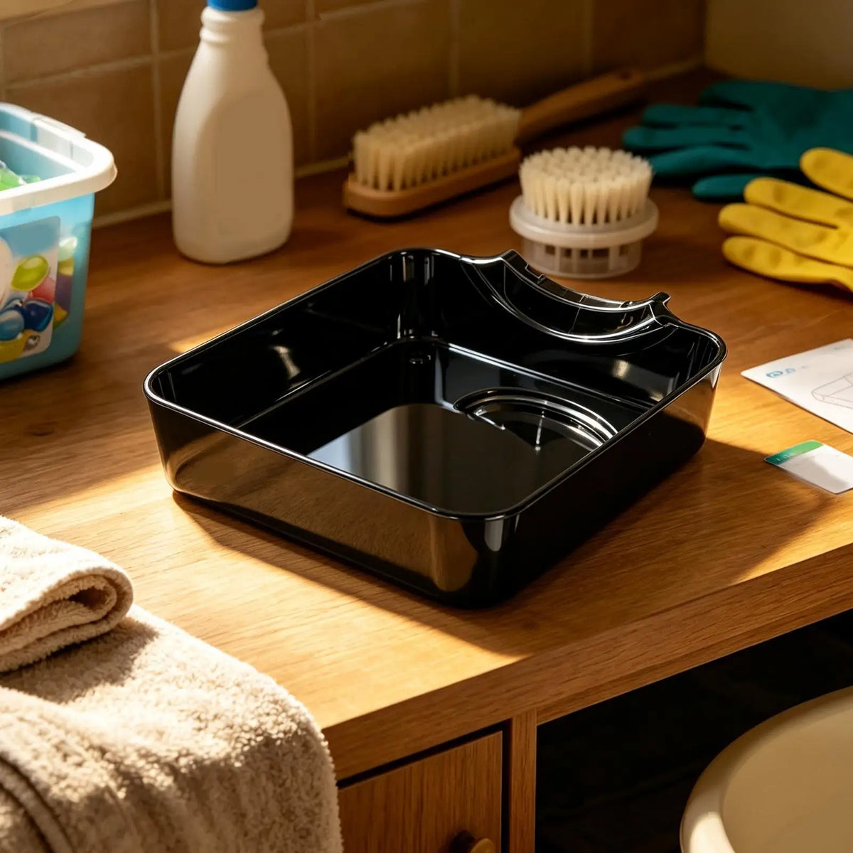 Washer Drain Pan with Lint Filter – Front Load Drip Tray Washer Drain Pan Axl