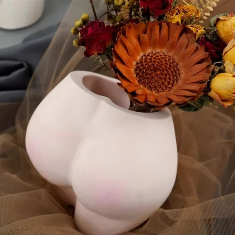 Butt Vase & Pen Holder Silicone Mold – DIY Epoxy Resin Kit Resin Craft Mold Axl