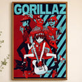 Gorillaz Album Poster – Self-Adhesive HD Wall Art Decor Decorative Wall Poster Axl White03 15X20cmNoframe