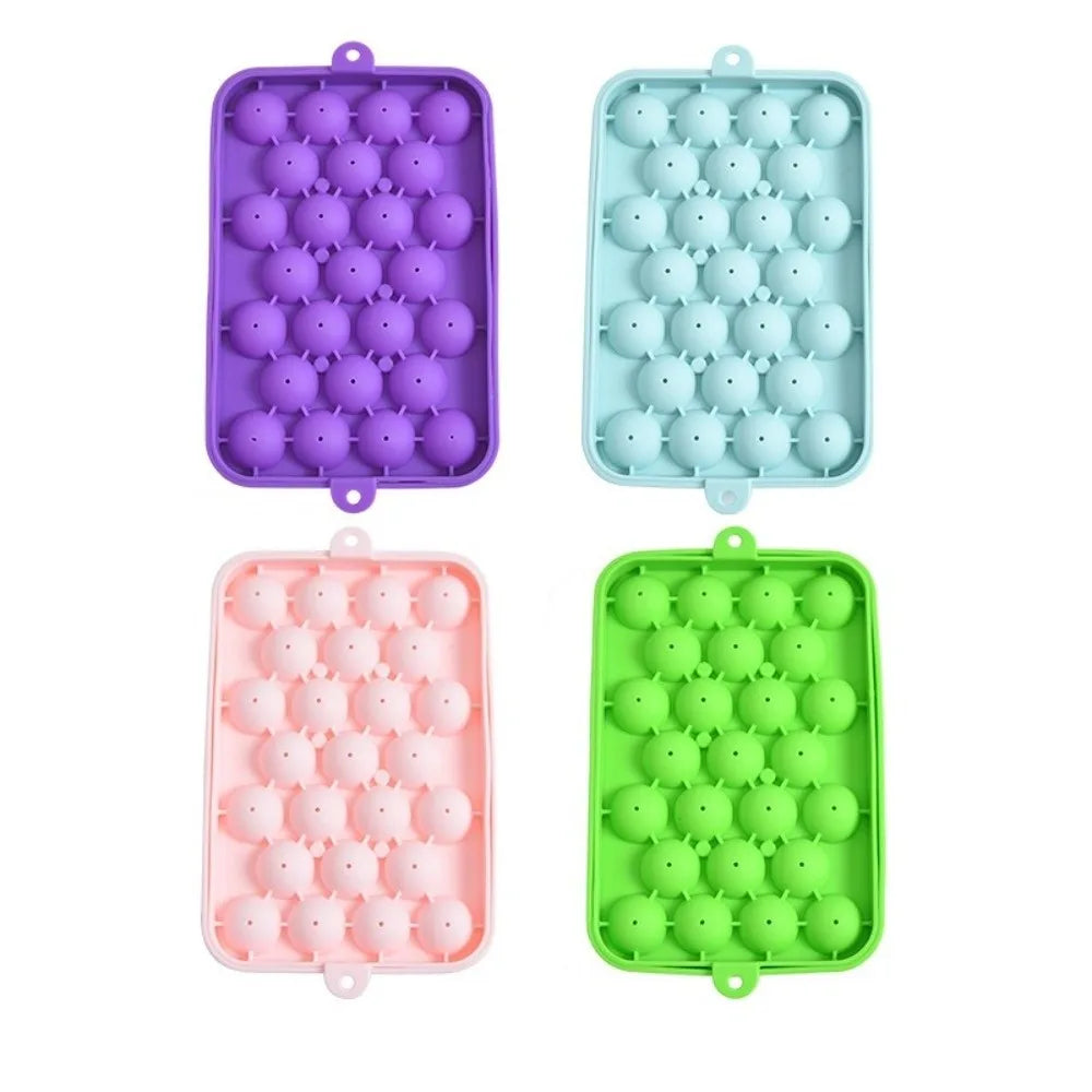 Grape Ball Silicone Mold – 25 Cavity Soap Candle & Ice Mold Silicone Craft Mold Axl